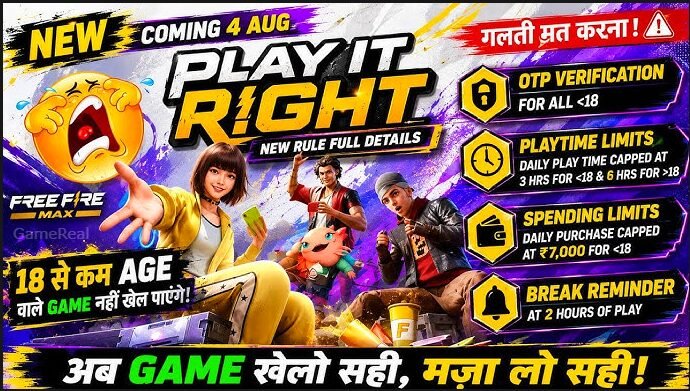 Free Fire Age Verification 2026: Play It Right Rules