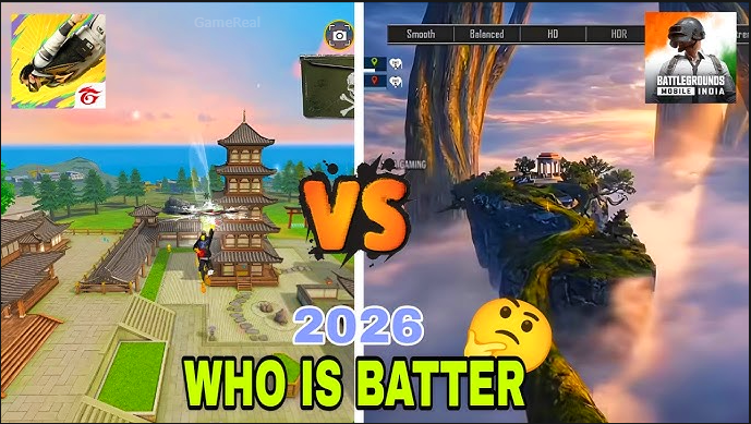 BGMI vs Free Fire 2026