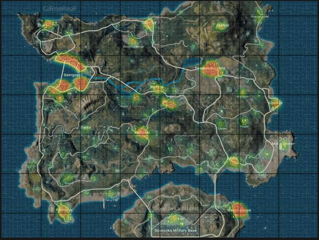 PUBG Mobile 4.6 Erangel: Top Landing Spots & Rank Guide