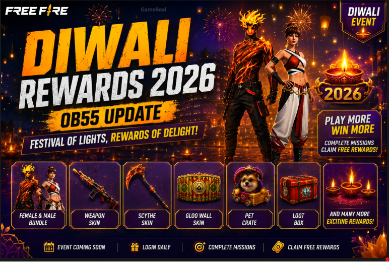 Free Fire MAX Next Event After Diwali 2026: What to Expect